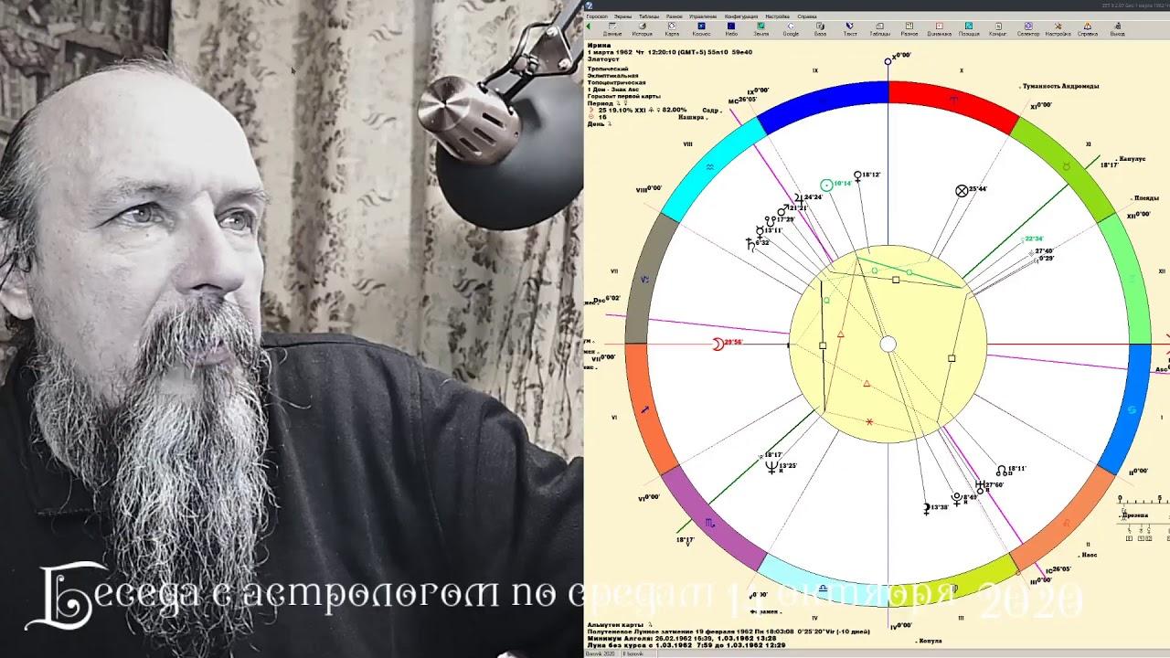Беседы с астрологом по средам. Олег Боровик (14.10.20)