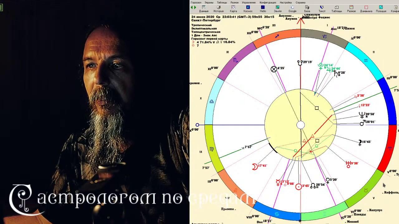 Беседы с астрологом по средам. Олег Боровик (24.06.20)